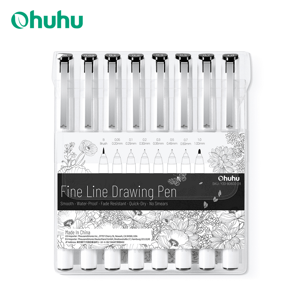 Copic Marker Sketch - Ohuhu مايكرو القلم Fineliner أقلام الرسم