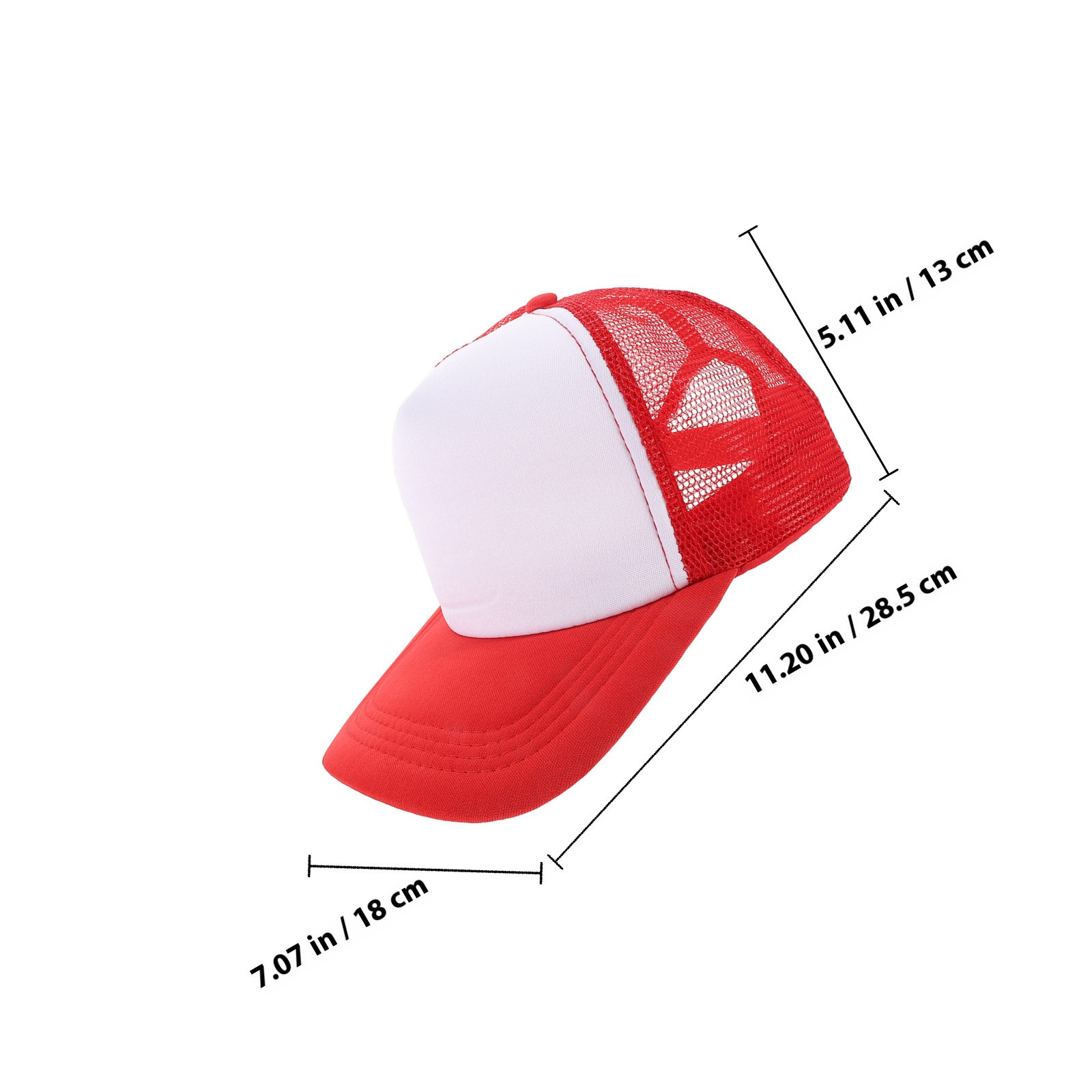 10 قطع من قبعات البيسبول الشبك - مراجعة Hat Sublimation Blank وسعره