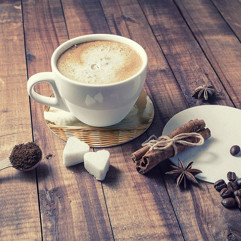 50 قطعة من قواعد الأكواب الدائ - مراجعة Coaster Sublimation Blank وسعره